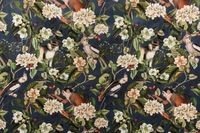 50206-Samtstoff-Dekostoff-Italian-Velvet-Samt-Aff_5.jpg Samtstoff Dekostoff Italian Velvet Affe Vogel blau