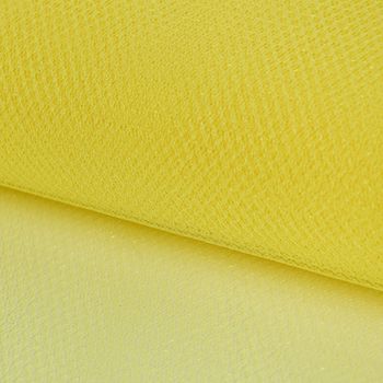 Faschingsstoff Tüll Glitzertüll gelb Glitzer 1.5m Breite