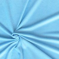 Polar Fleece Stoffe Fleecestoff hellblau