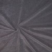 Polar Fleece Stoffe Fleecestoff anthrazit