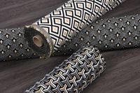 50427-Dekostoff-Jacquard-Stoff-Pfau-Retro-schwarz_7.jpg Dekostoff Jacquard-Stoff Pfau schwarz weiß gold