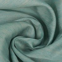 Dekostoff Gardinenstoff aqua meliert 150cm breit