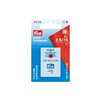 Prym Doppelnadel Nähmaschinennadel 130/705 STRETCH 75/2.5mm