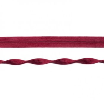 Schrägband elastisch Gummi dunkelrot Breite: 2cm