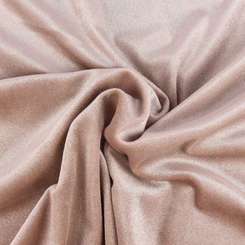 Bekleidungsstoff Stretch Samt ein puder rosa
