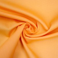 Halbpanama Dekostoff Baumwollstoff sanforisiert uni orange