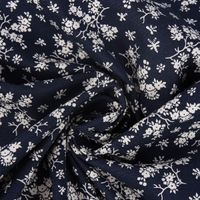 50731-Baumwollstoff-Trachtenstoff-Blumen-dunkelbl_3.jpg Baumwollstoff Trachtenstoff Blumen dunkelblau weiß 1.4m Breite