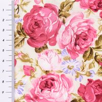 50754-Baumwollstoff-Rosen-gruen-rot-rosa-1-45m-Br_1.jpg Baumwollstoff Rosen grün rot rosa 1.45m Breite
