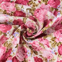 50754-Baumwollstoff-Rosen-gruen-rot-rosa-1-45m-Br_3.jpg Baumwollstoff Rosen grün rot rosa 1.45m Breite