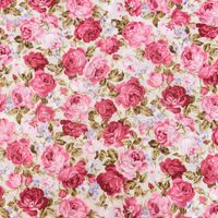50754-Baumwollstoff-Rosen-gruen-rot-rosa-1-45m-Brei.jpg Baumwollstoff Rosen grün rot rosa 1.45m Breite