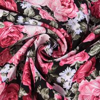 50755-Baumwollstoff-Rosen-schwarz-pink-blau-gruen_3.jpg Baumwollstoff Rosen schwarz pink blau grün 1.45m Breite