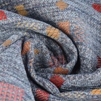 50994-Moebelstoff-Bezugsstoff-WALSUM-bla-mit-Kaes_3.jpg Möbelstoff Bezugsstoff Chenille WALSUM Kästchen blau 140cm Breite