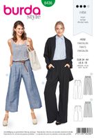 Burda Schnittmuster 6436 Hose