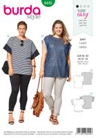 Burda Schnittmuster 6445 Shirt