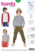 Burda Schnittmuster 9346 Kinder Shirt