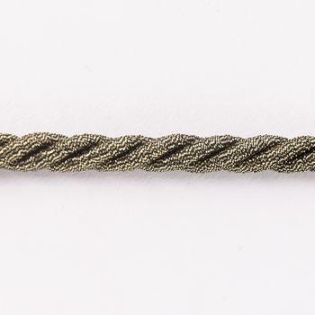 Kordel Zierband messing Glitzer Breite: 0,6cm