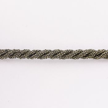 Kordel Zierband messing Glitzer Breite: 0,3cm
