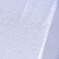 Tischdecke Glamour weiß silberfarbig Lurex 150x250cm