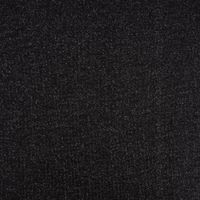 Sweat Jogging einfarbig Glitzer schwarz 1.45m Breite