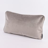 51898-Schoener-Leben-Samtkissen-mit-Kederumrandun_3.jpg SCHÖNER LEBEN. Samtkissen mit Keder grau 30x50cm