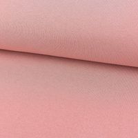 Sweat Jogging einfarbig Lurex Glitzer altrosa 1.45m Breite