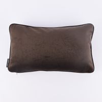 52355-SCHoeNER-LEBEN--Samtkissen-mit-Kederumrandu_3.jpg SCHÖNER LEBEN. Samtkissen mit Keder braun 30x50cm