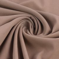 Bekleidungsstoff Viskose Rosella uni taupe 1.40m Breite