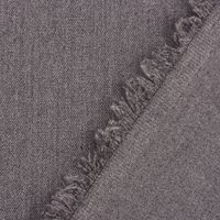 Bekleidungsstoff mit Viskose Barbados uni grau meliert 1.40m Breite