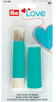 Prym Love Nadel Twister mit Magnet türkis weiß 9x2cm