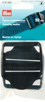 Prym 2 Klemmschnalle Leiterschnalle 50mm schwarz