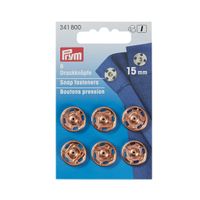 52726-Prym-6-Annaeh-Druckknoepfe-Messing-rosegold_1.jpg Prym 6 Annäh Druckknöpfe Messing rosegoldfarbig 15mm
