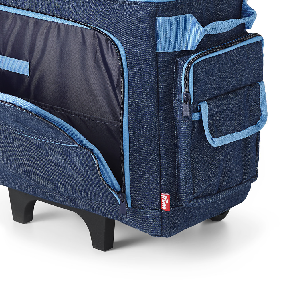 52733-Prym-Naehmaschinen-Trolley-Tasche-Jeans-blau-.jpg Prym Nähmaschinen Trolley Tasche Jeans blau 44x22x36cm