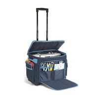 Prym Nähmaschinen Trolley Tasche Jeans blau 44x22x36cm