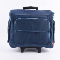 52733-Prym-Naehmaschinen-Trolley-Tasche-Jeans-bla_4.jpg Prym Nähmaschinen Trolley Tasche Jeans blau 44x22x36cm
