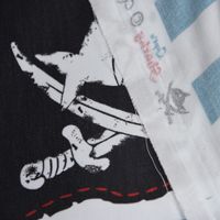 Villa Coppenrath Capt´n Sharky Dekostoff Piraten blau weiß 140cm