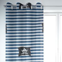 52744-Villa-Coppenrath-Capt--n-Sharky-Dekostoff-Baumwollstoff-Gardinenstoff-Meterware-Streifen-Piratenflagge-blau-weiss-140cm-KW21-33604Capture0061-Vorhang5.jpg Villa Coppenrath Capt´n Sharky Dekostoff Piraten blau weiß 140cm
