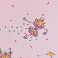 Villa Coppenrath Lillifee Dekostoff Baumwollstoff rosa 140cm