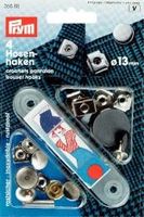 Prym NF-Haken und Stege ST silberfarbig/brüniert 13 mm