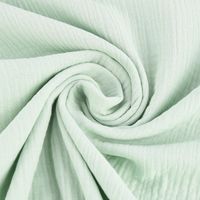 52901-Bekleidungsstoff-Double-Gauze-Musselin-Wind_3.jpg Double Gauze Organic Bio Musselin Windelstoff uni hell mint 1.30m