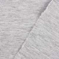 Viskosejersey Jerseystoff Punta di Roma einfarbig grau 1.4m Breite