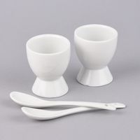 53089-Eierbecher-2er-Set-mit-Loeffel-Porzellan-weis.jpg Eierbecher 2er Set mit Löffel Porzellan weiß