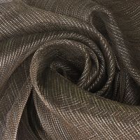 53149-Dekostoff-Meterware-JUWEL-Stores-mit-Metall_2.jpg Dekostoff Meterware JUWEL Stores mit Metallic-Effekt silberfarbig goldbraun halbtransparent 3.06m Breite