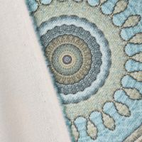 Samt Dekostoff Velvet Fantasie orientalisch türkis