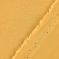 Bekleidungsstoff Viskose Rosella uni curry gelb 1.40m Breite