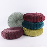53383-Kissen-Samtkissen-rund-violett-40x12cm_4.jpg Kissen Samtkissen rund violett 40x12cm