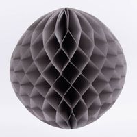 53518-Wabenball-Papier-grau-40x40cm.jpg Wabenball Papier grau 40x40cm