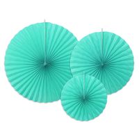 53526-Deko-Rosetten-Papier-3er-Set-tuerkis-versch--.jpg Deko Rosetten Papier 3er Set türkis versch. Größen