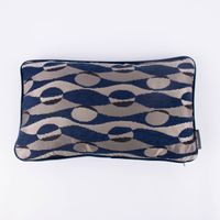 53812-SCHoeNER-LEBEN--Wendekissen-mit-Keder-und-F_1.jpg SCHÖNER LEBEN. Wendekissen mit Keder Wellen Kreise blau 30x50cm
