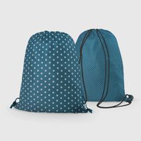 Baumwollstoff Punkte mini Ø 1mm petrol weiß 1.40m Breite