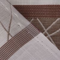 54150-Gardinenstoff-Dekostoff-Leinenoptik-weiss-h_4.jpg Gardinenstoff Dekostoff Leinenoptik weiß halbtransparent Jacquard Querstreifen braun beere silberlurex 150cm breit